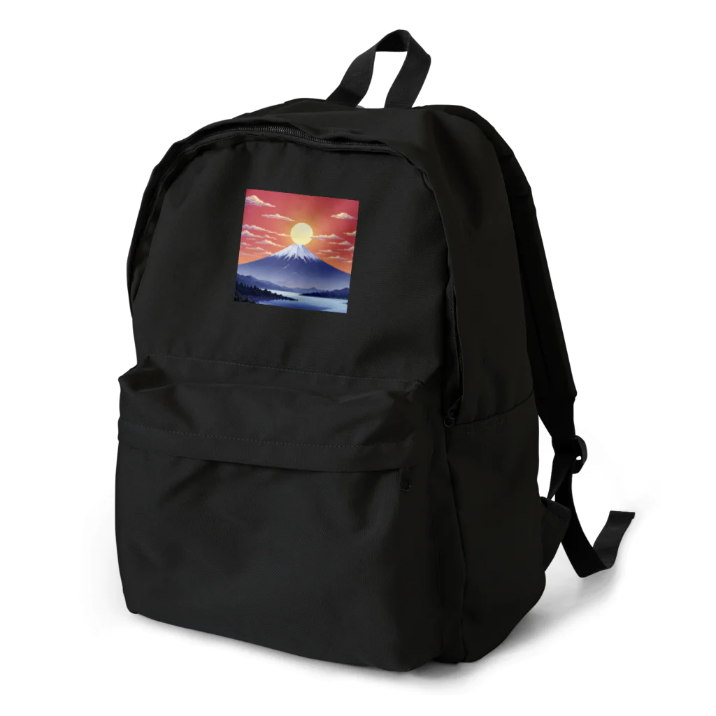 horiesotaのドット絵の朝日 Backpack