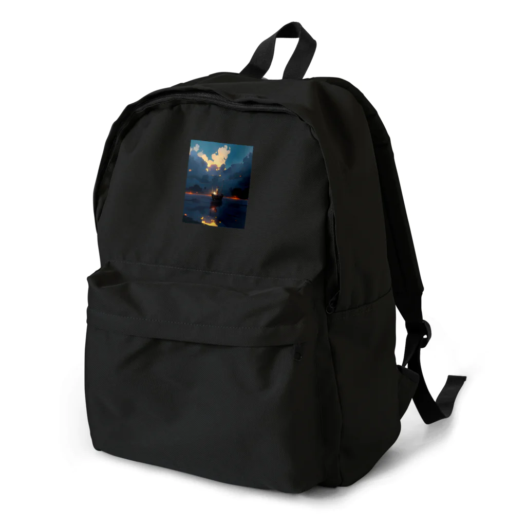 AQUAMETAVERSEの漁り火　なでしこ1478 Backpack