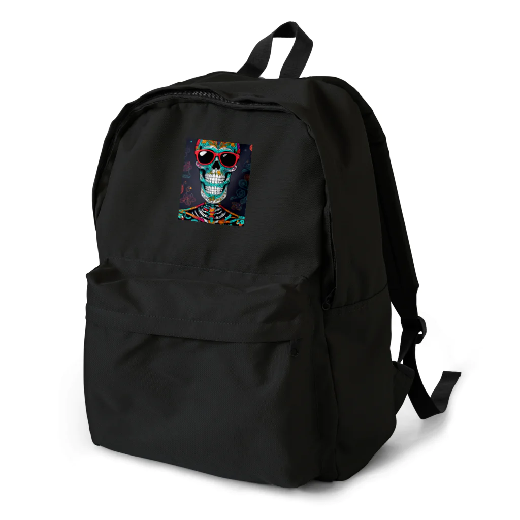 Skeletonのダイナミックなガイコツアート！ Backpack