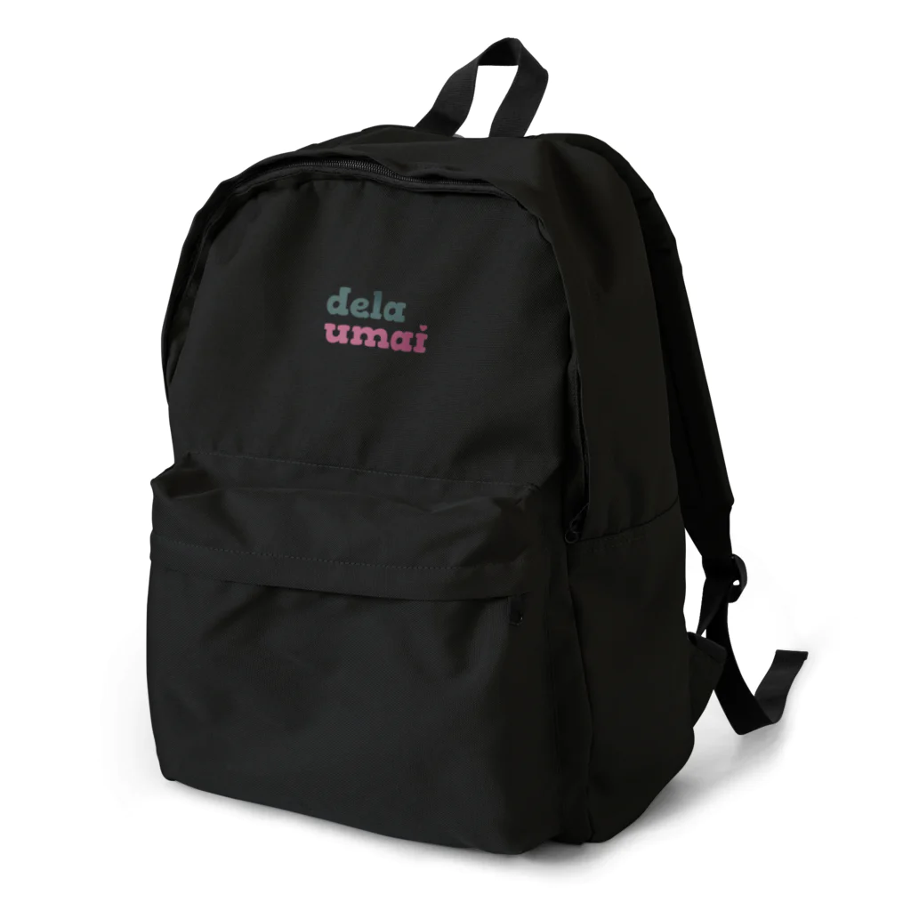 carl-carlのdela umai ロゴ Backpack