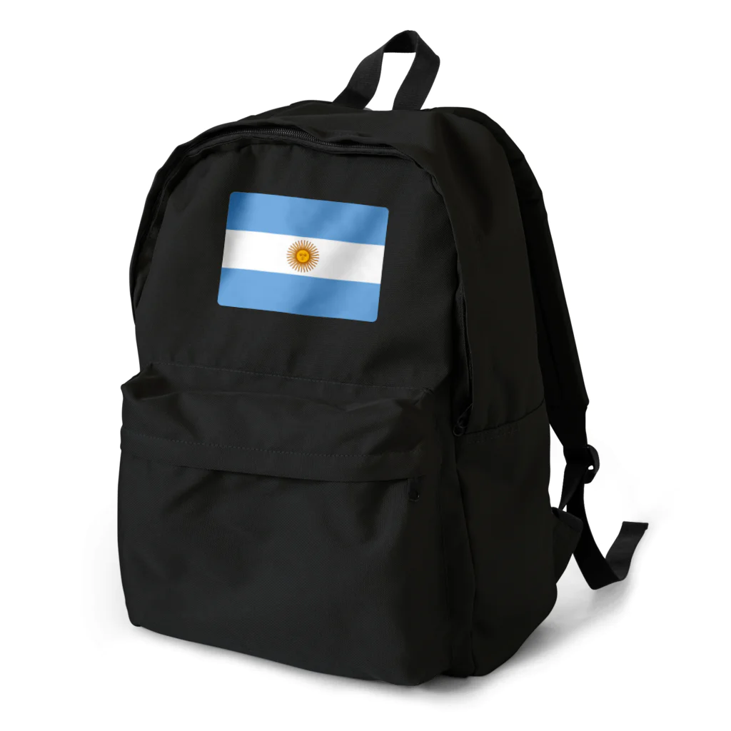 お絵かき屋さんのアルゼンチンの国旗 Backpack