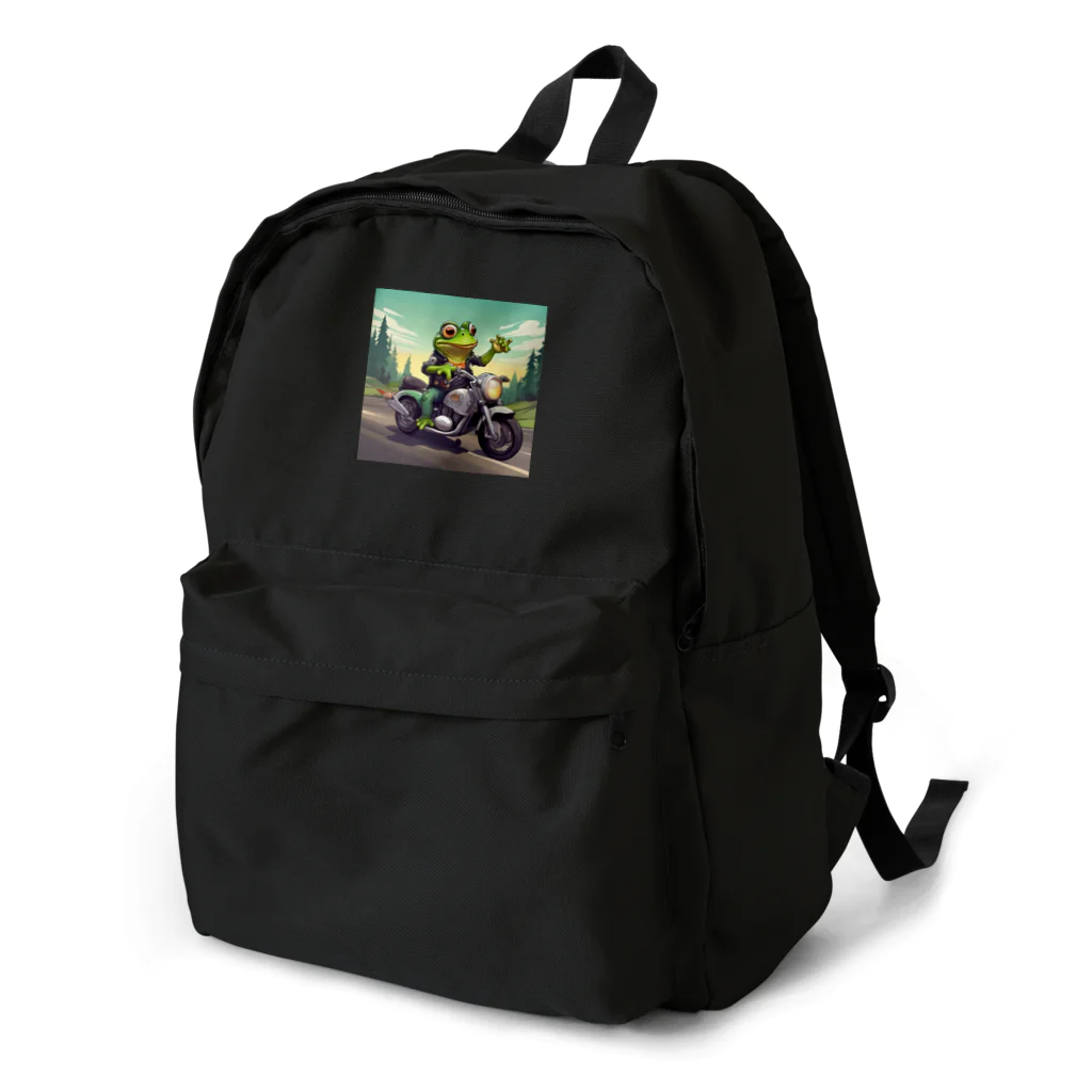 二宮大輔のカエルライダー4兄弟　3男　パオロ Backpack