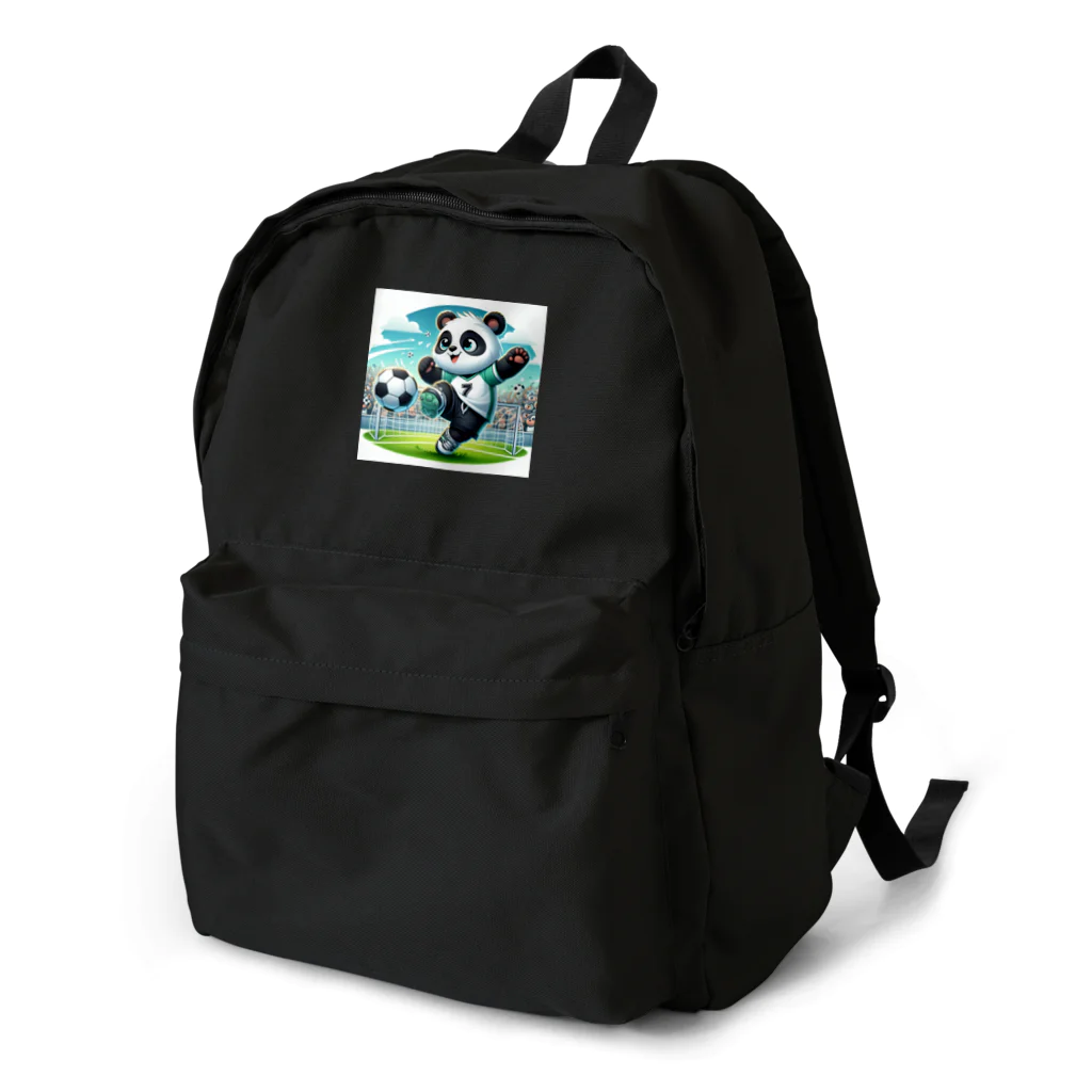 アニマルホビーズのサッカーパンダ Backpack