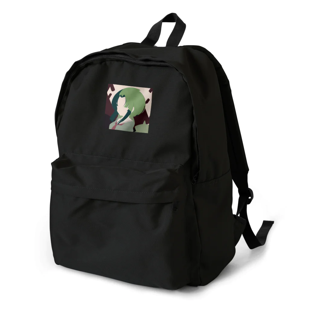 Riollaの緑の女の子 Backpack