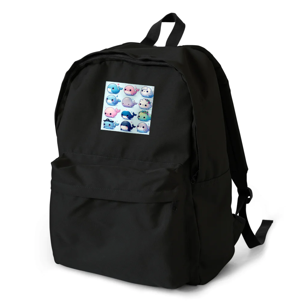 わくわく海の雑貨屋のにこにこクジラコレクション Backpack