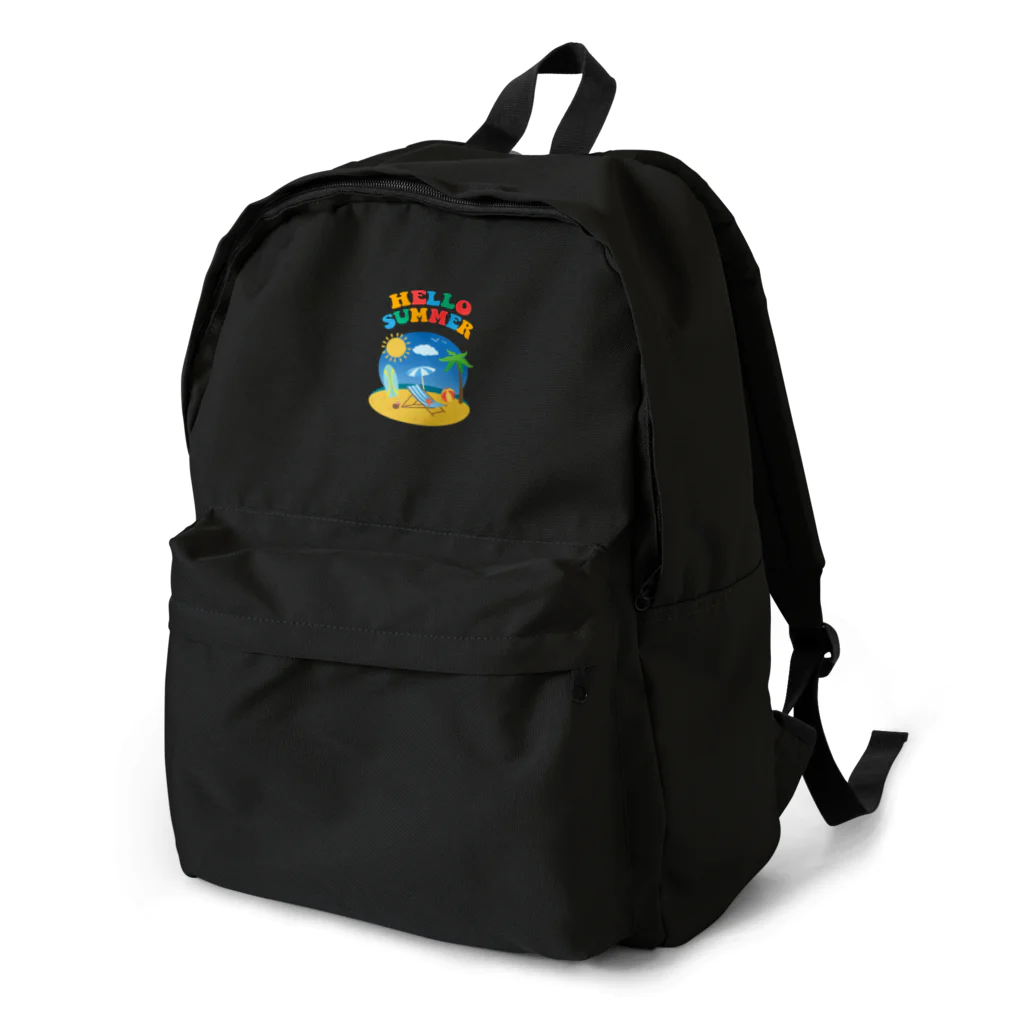 ivybloonの夏シリーズ　ビーチ Backpack