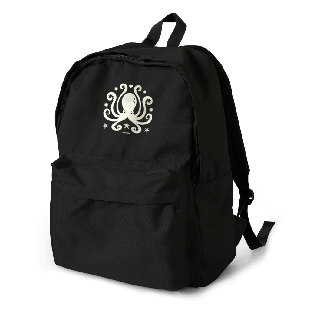 oba:obaの蛸紋章ホワイト Backpack