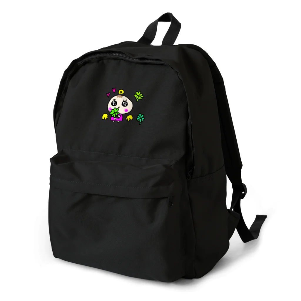 Yu-yuのゆるかわベビーの天使ちゃんクローバー🍀 Backpack