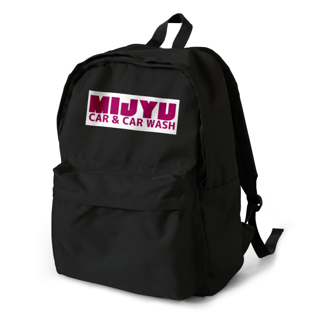 みじゅ屋　アパレル店のMIJYU CAR&CARWASH Backpack