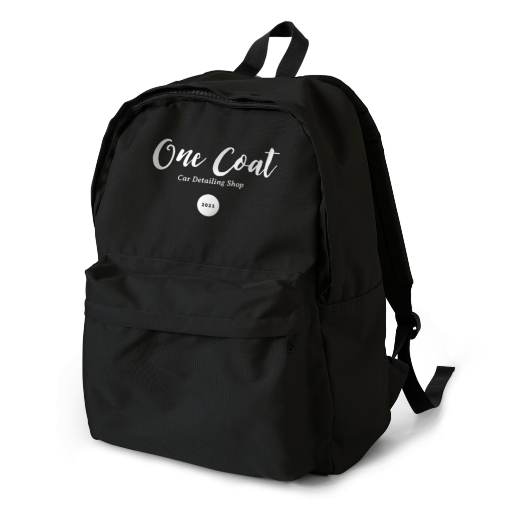 ONE COAT Car Detailing Shop のロゴ ジャケット Backpack