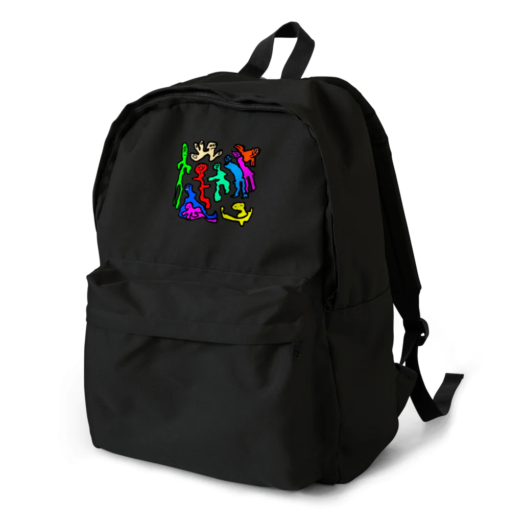 ユウユウオブジサンのハスダクリーチャー002 Backpack