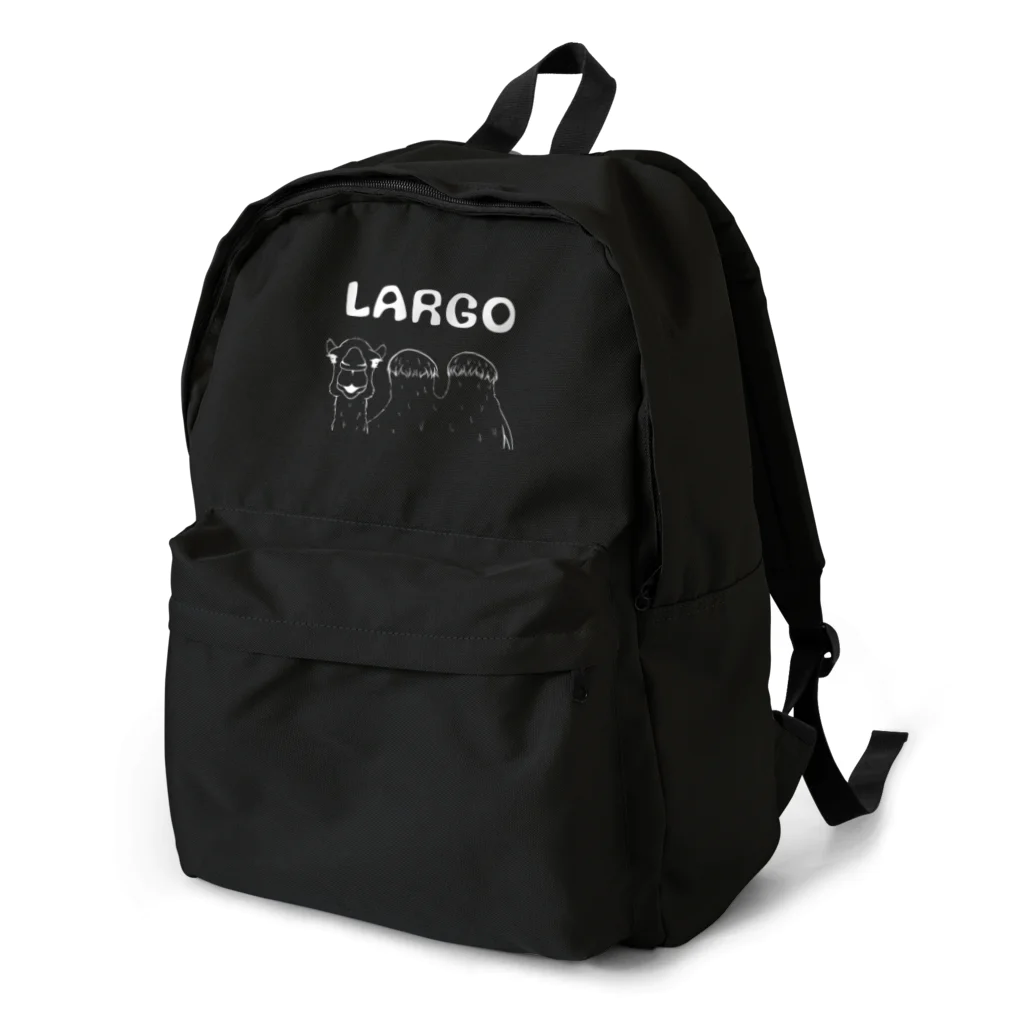 ラルゴのラクダ(白) Backpack