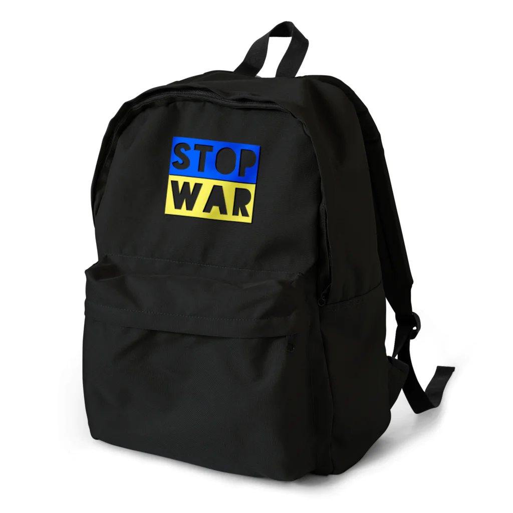 LalaHangeulのSTOP WAR  Backpack