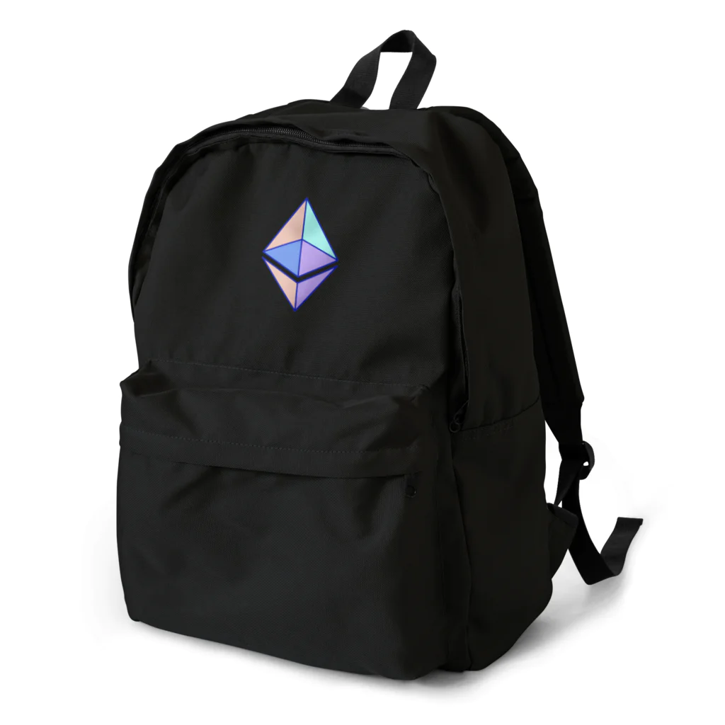 Web3 Shopのeth glyph colored Backpack