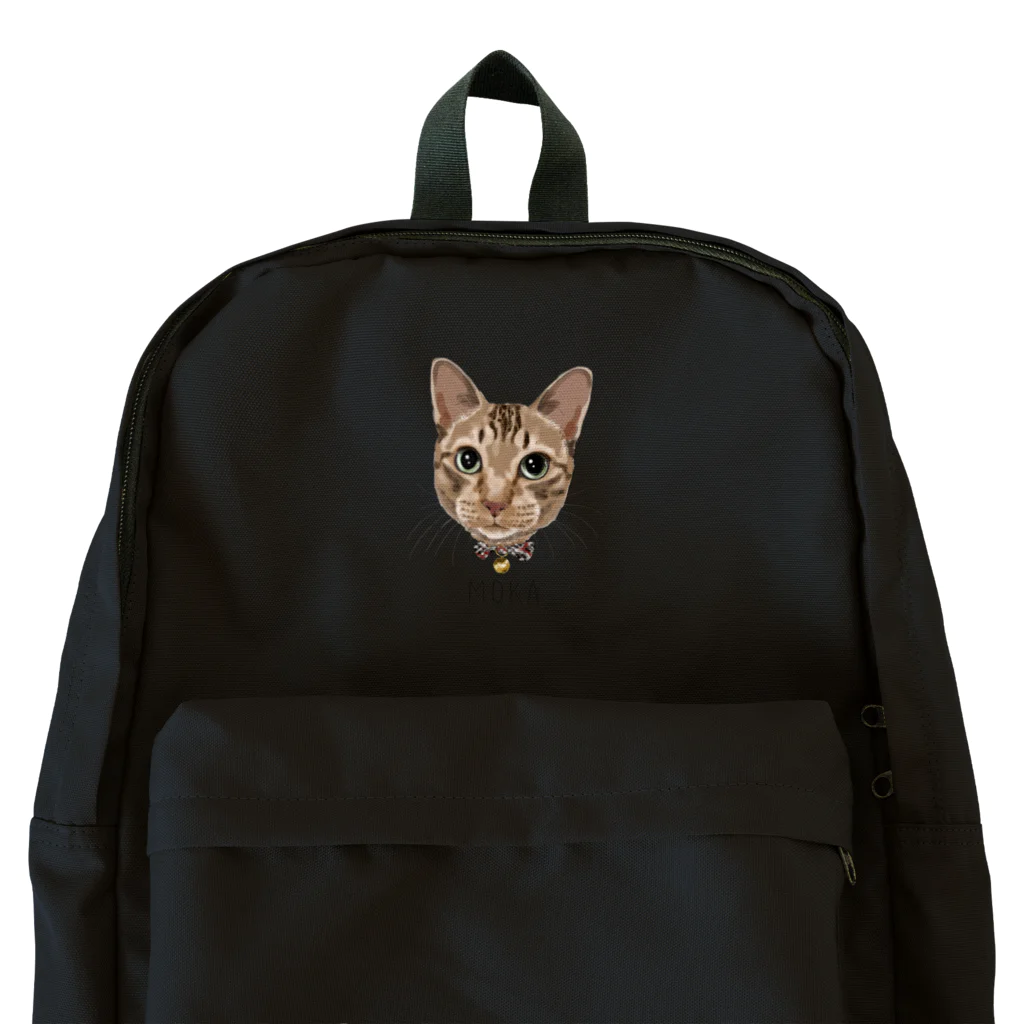 みきぞーん｜保護猫 ミッキー画伯と肉球とおともだちのmoka Backpack