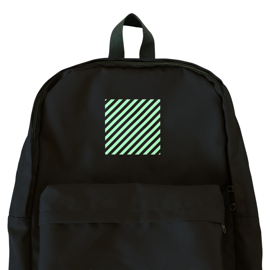 080のみどりストライプ Backpack