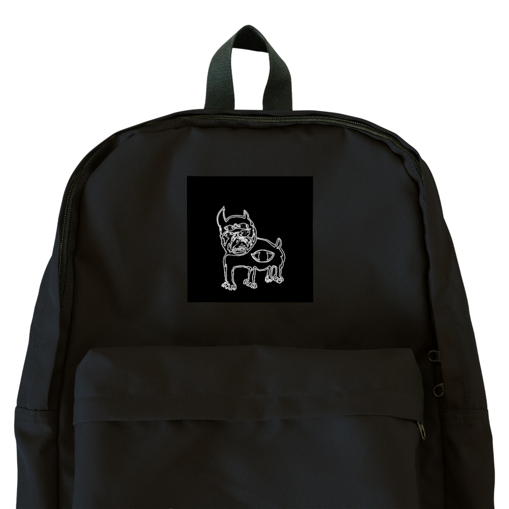 dog_dogのブラックドッグ Backpack