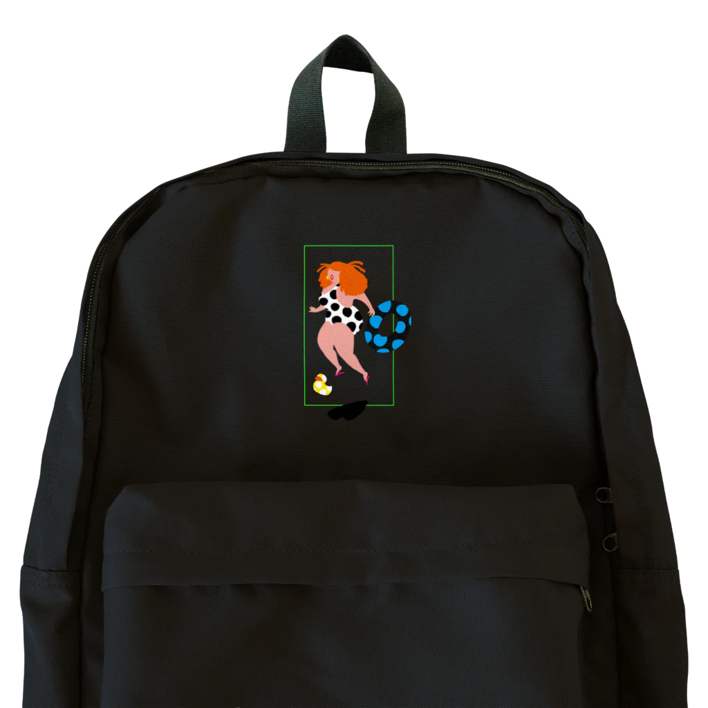 fig-treeの水玉の女03 Backpack