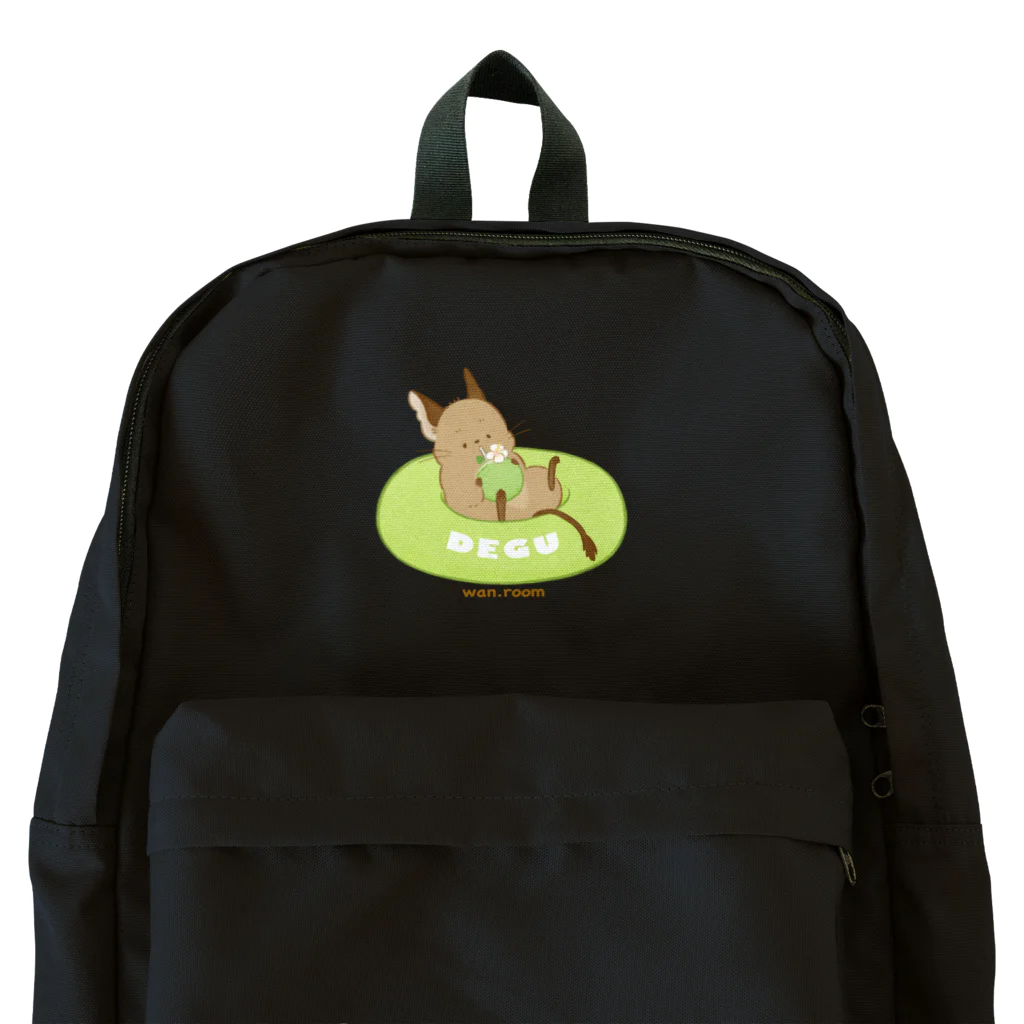 わん。(・Y・=)βの2022summer うきわデグー茶々丸（アグーチ） Backpack