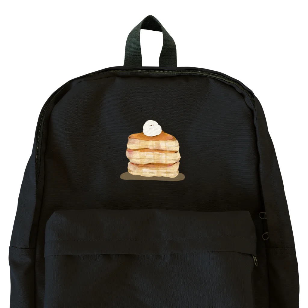 【シマエナガグッズ】ちくわファクトリーのパンケーキシマエナガ Backpack
