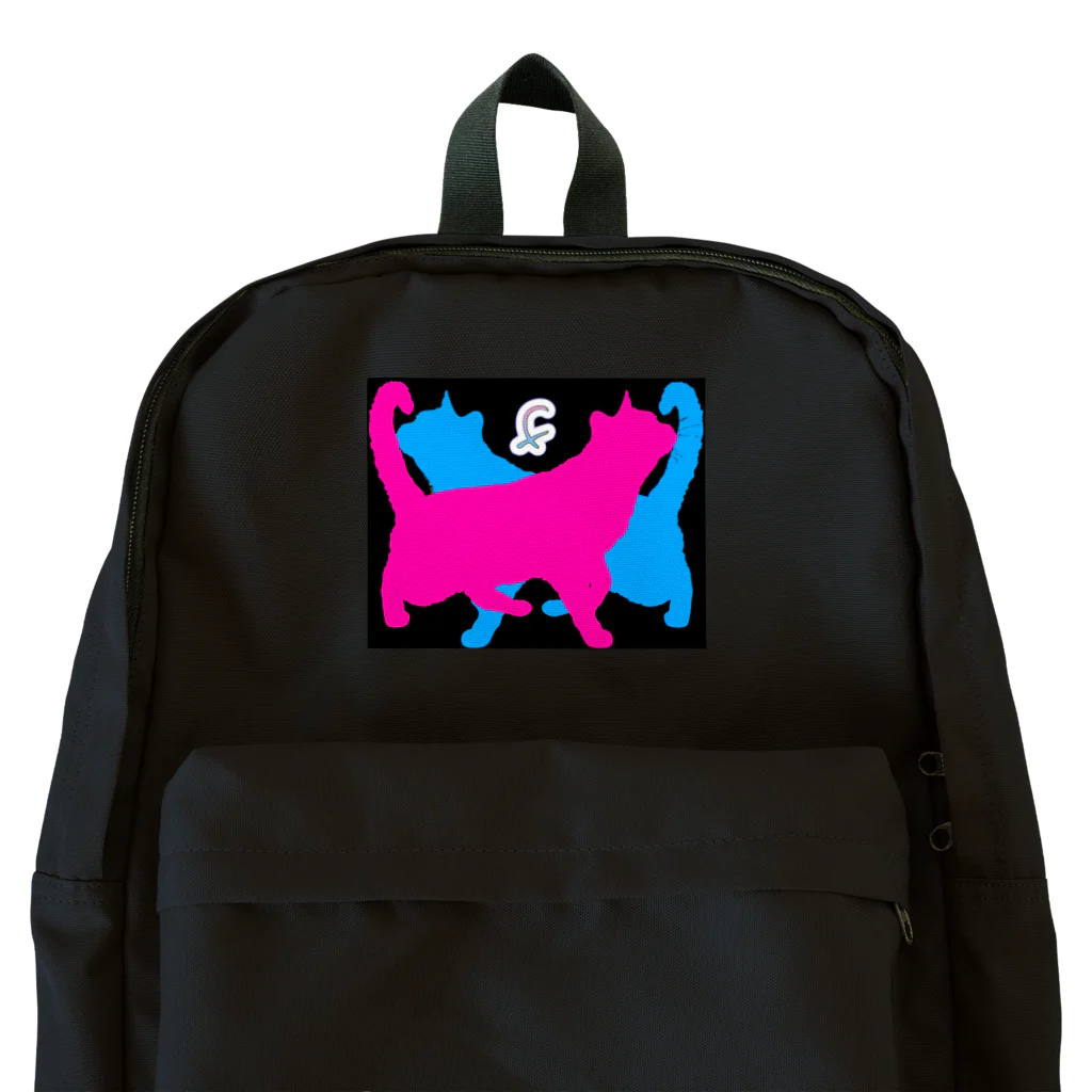 f(エフ)のニャンニャンリュック Backpack