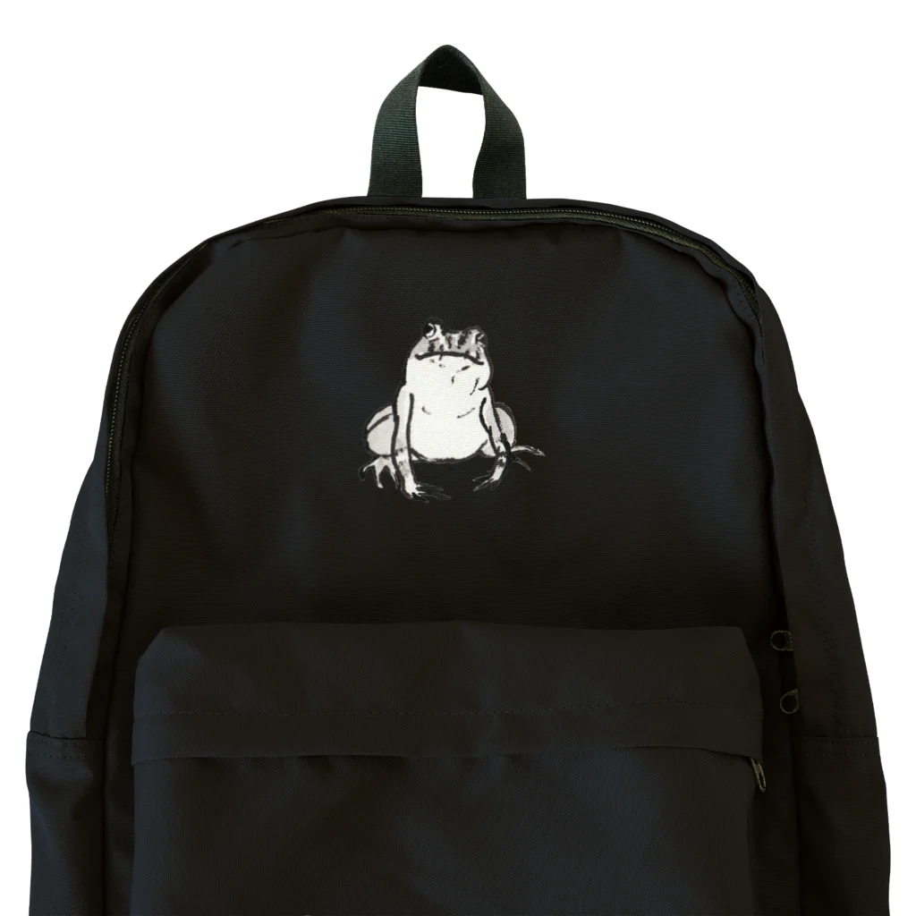 西表かえる連合公民館の購買部長の肖像 Backpack