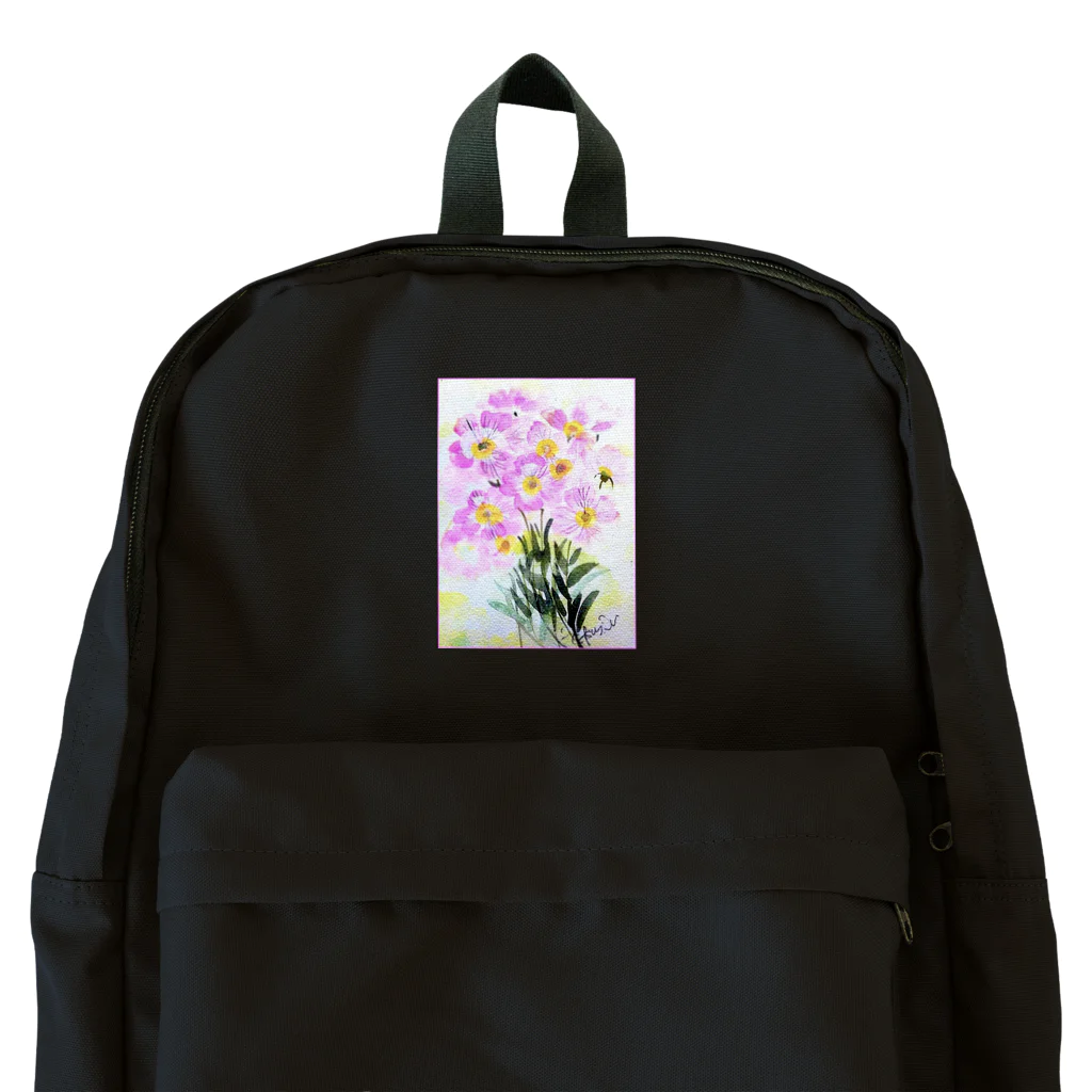 SUZURI.KEY-CHANの昼咲き月見草BF0902 Backpack