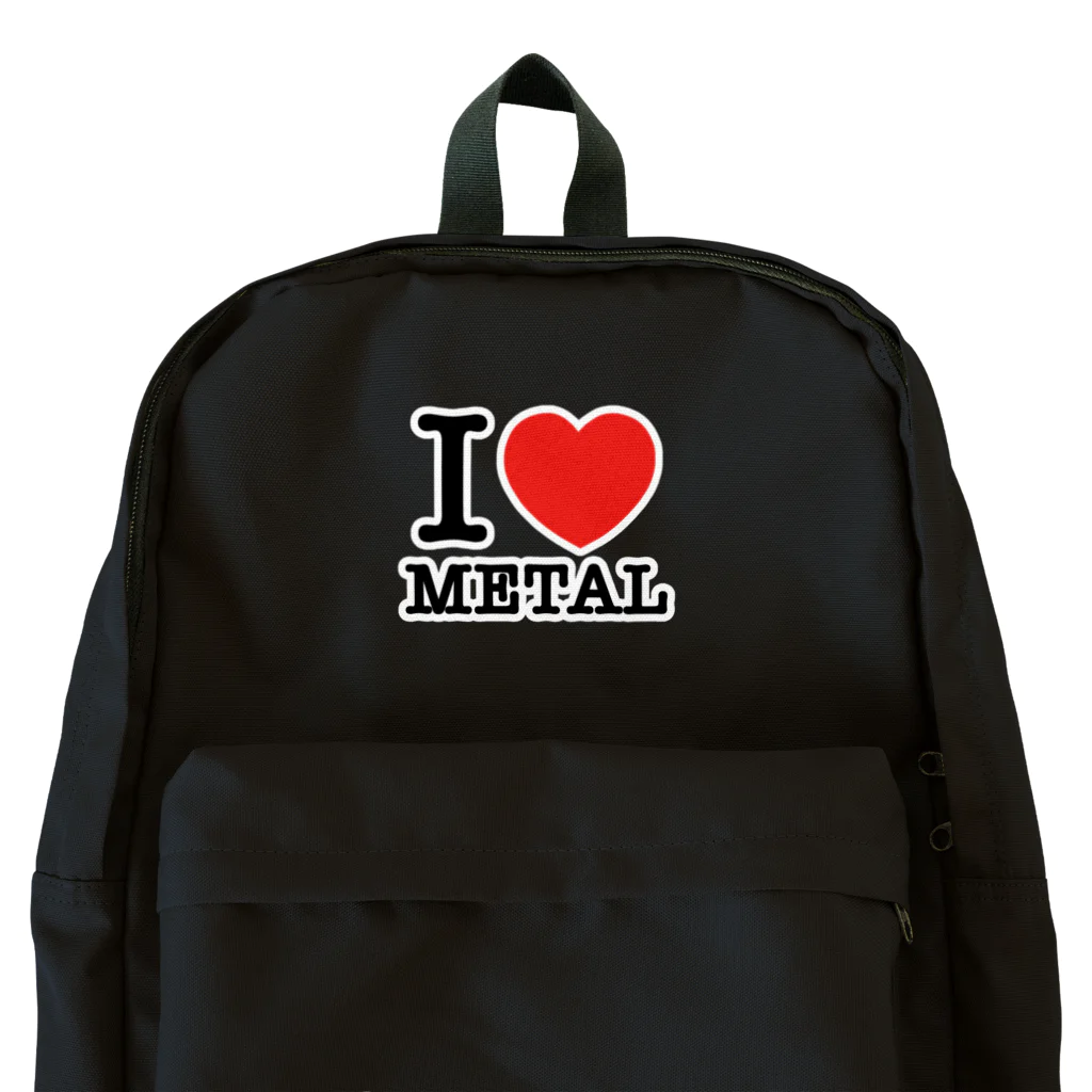 HachijuhachiのI LOVE METAL Backpack