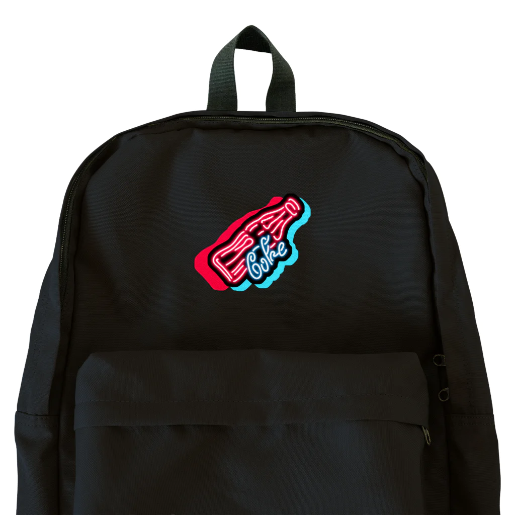 daddy-s_junkfoodsのNEON COKE Backpack