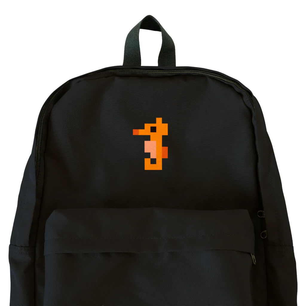 GRITの粗ドット絵・タツノオトシゴくん Backpack