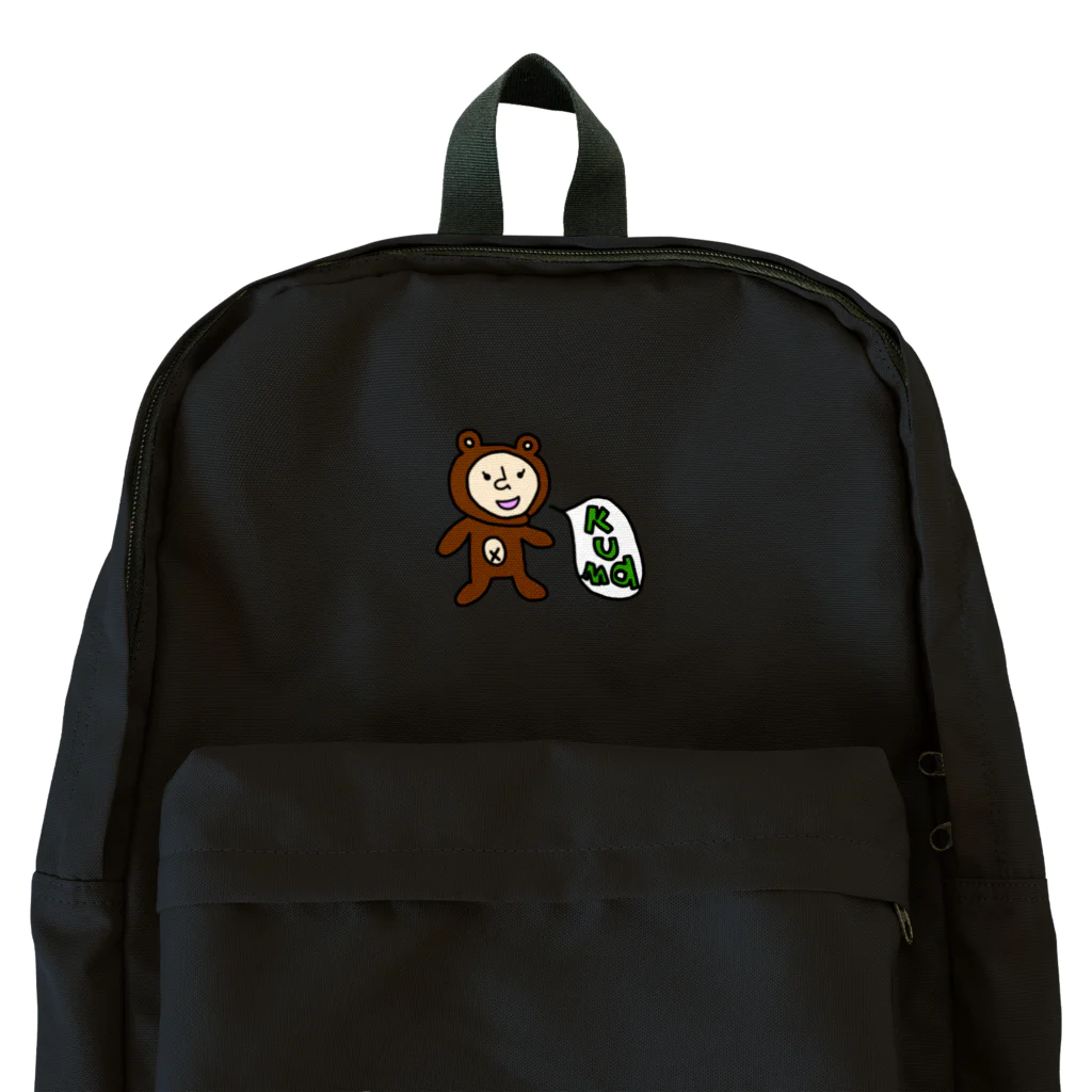 おかざきしののイラストグッズの店のKUMA！ Backpack