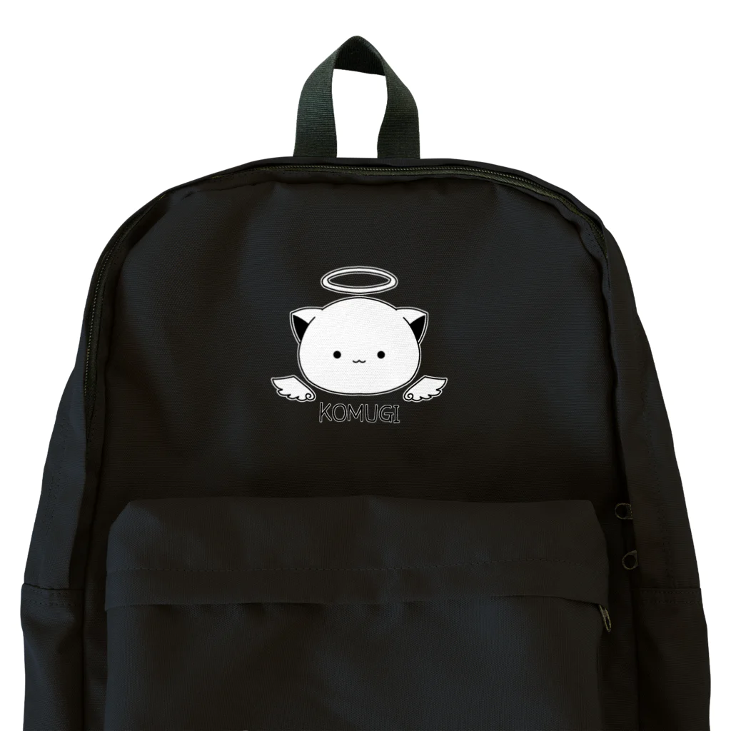 MochiMochi SHOPの白猫天使こむぎちゃん（head） Backpack