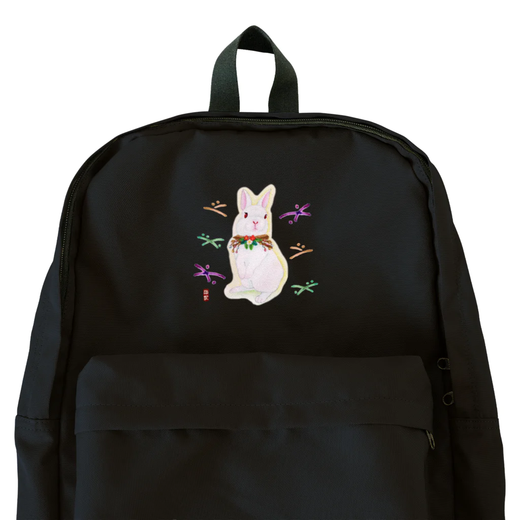 JapaneseArt Yui Shopのもふっとうさちゃん Backpack