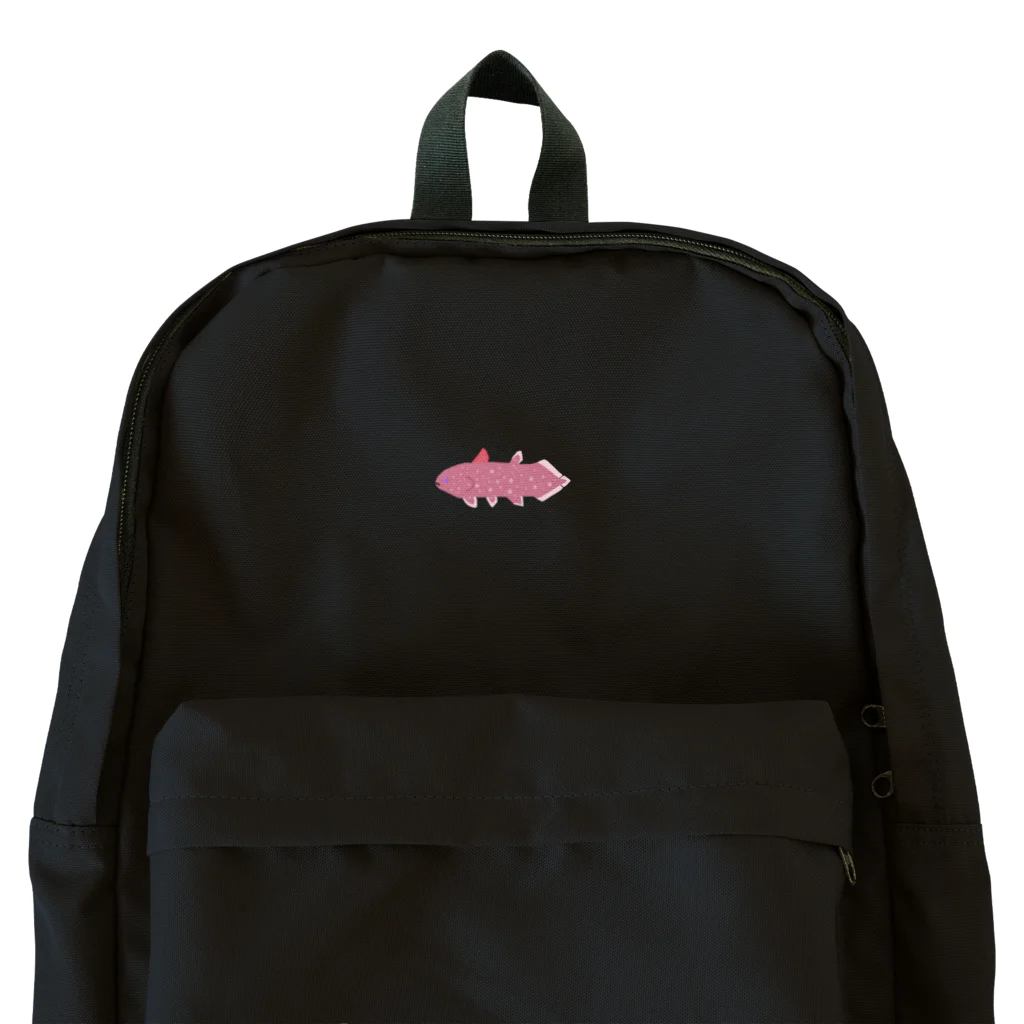 Omeletty’sのシーラカンス（ピンク） Backpack