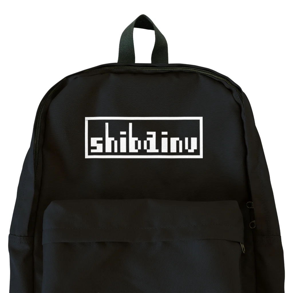 shibainu-yaのshibainu_white Backpack