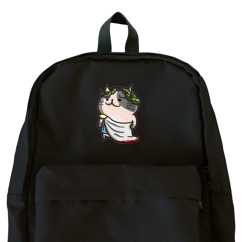 ひよこ男爵とまだむにゃんのにゃえさる (まだむにゃん) Backpack