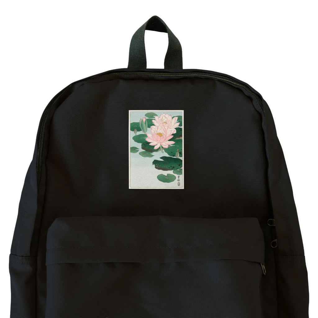 MUGEN ARTの小原古邨　睡蓮　Ohara Koson / Water Lilies Backpack