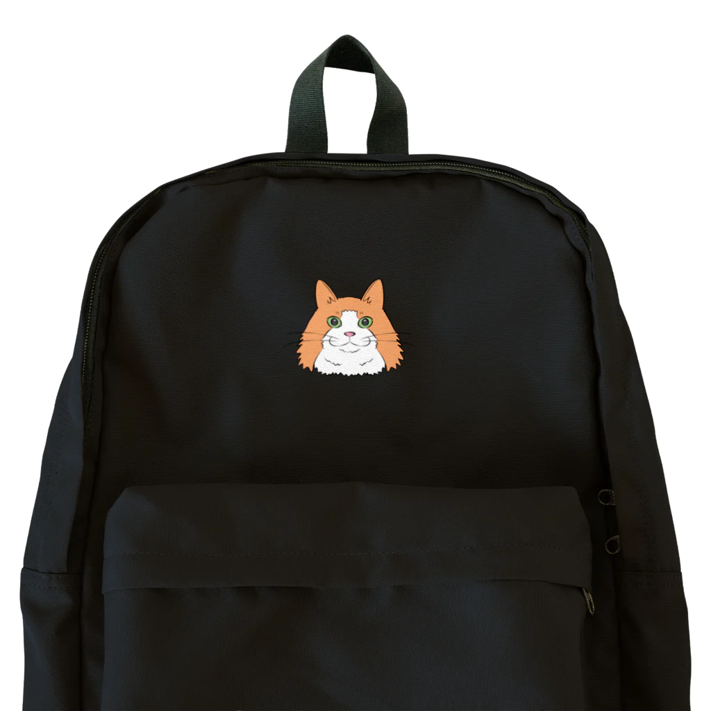 もふもふはちわれずの髭袋デカ美 Backpack