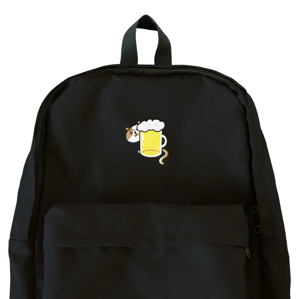 かんげんみつごのビール猫さま Backpack