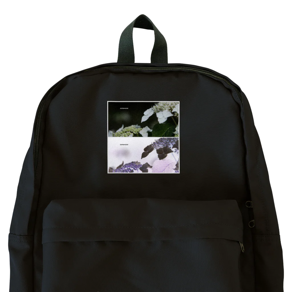 蛍石のhydrangeas Backpack