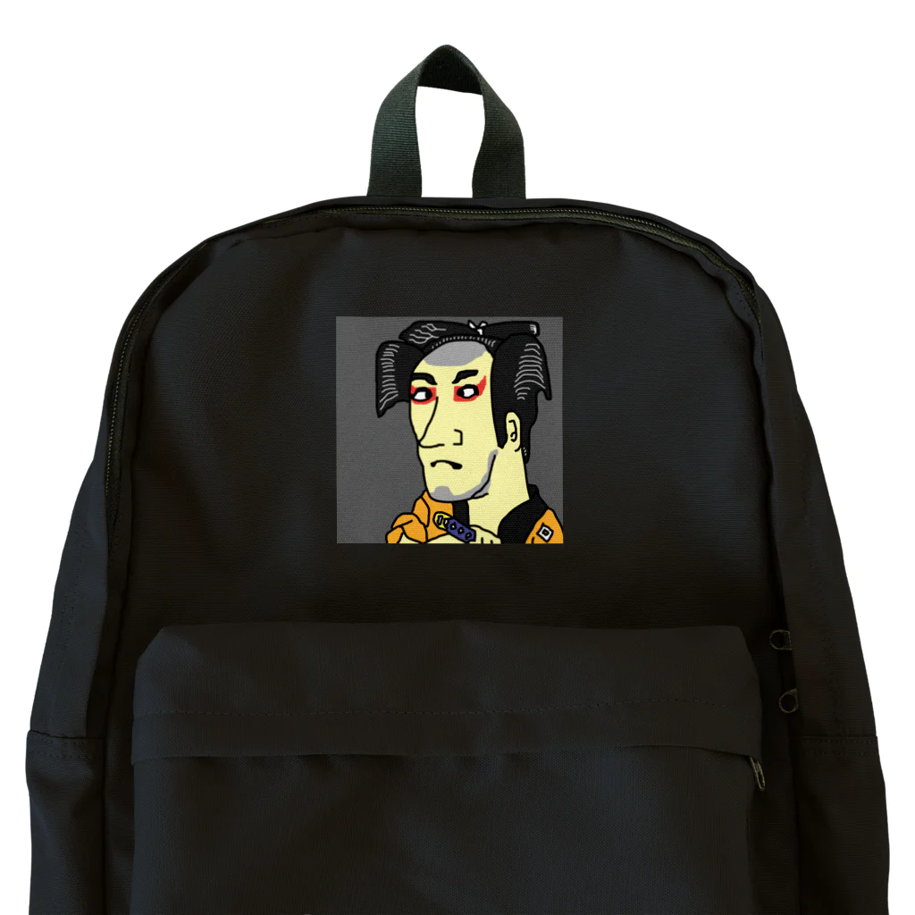 じゃぱにぃずぴぃぽぅの市川男女蔵の奴一平 Backpack