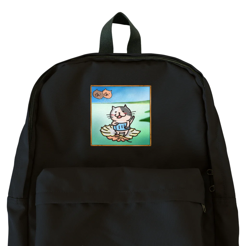 ひよこ男爵とまだむにゃんのまだむゔぃーにゃすの誕生 Backpack