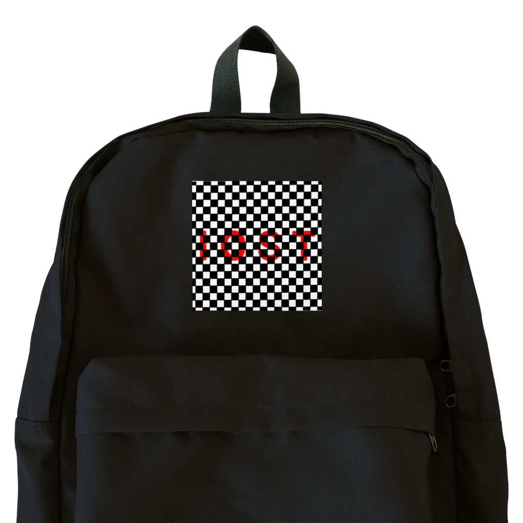 IOST_Supporter_CharityのIOSTバーサスデザイン②(市松) Backpack