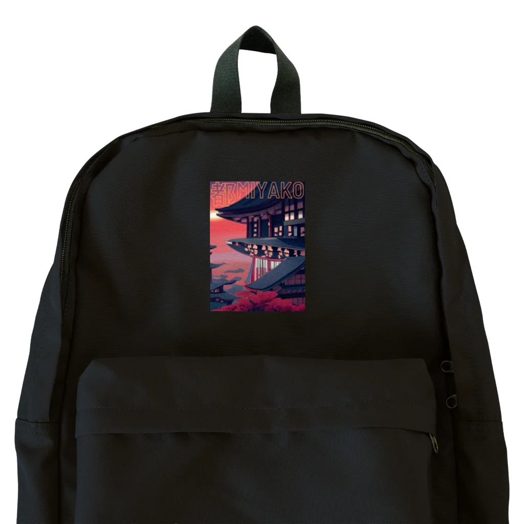 SAMURAI_JPの美しい都の景観 Backpack