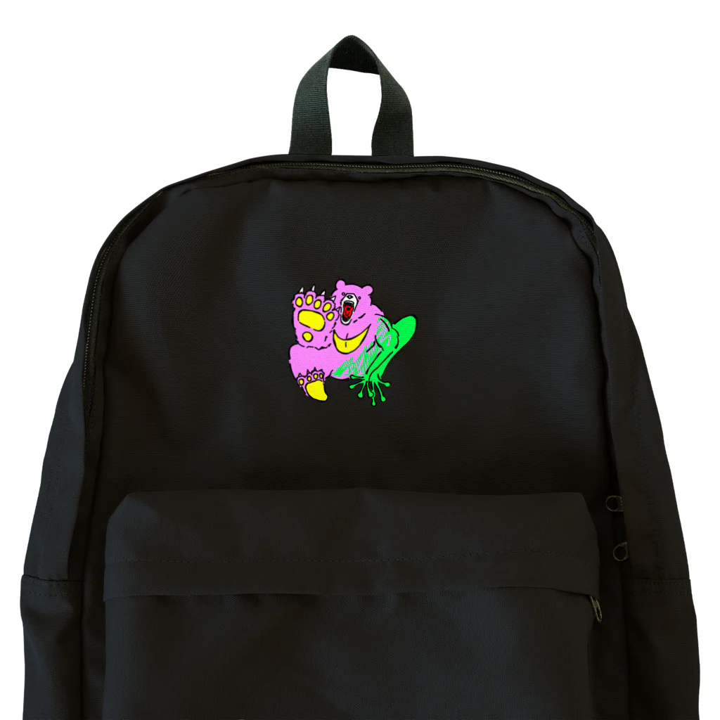 楽しいタカちゃんのくま吉がえる Backpack