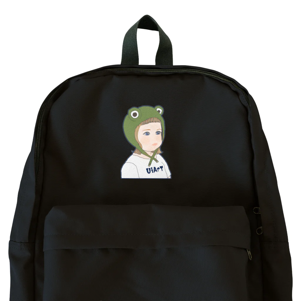 UiArTの愛を込めてカエル嫌いな人へ Backpack