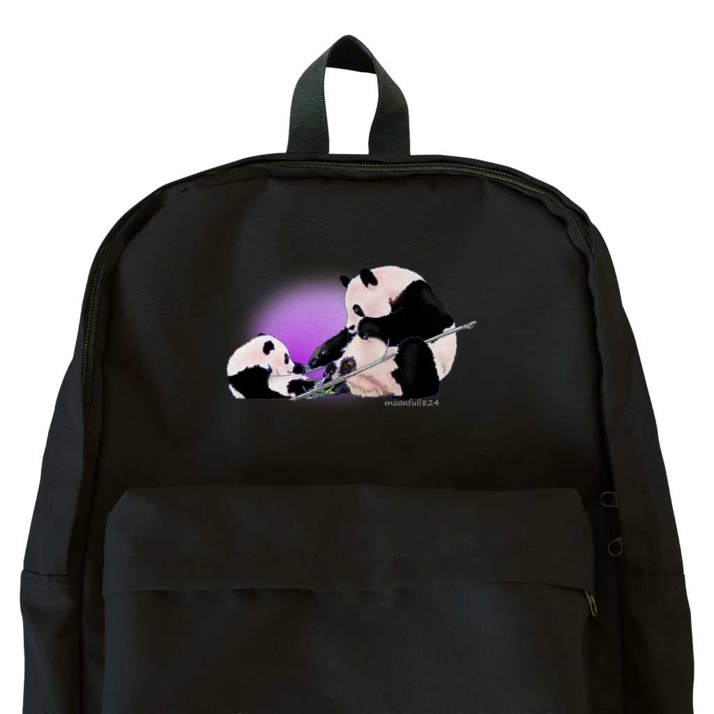 moonfullのにらめっこ パンダの親子 Backpack