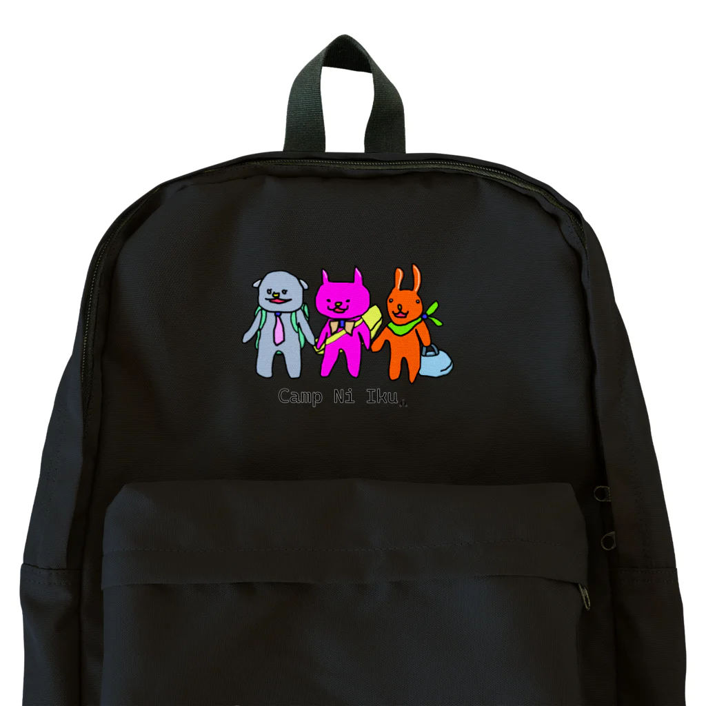 ON-THE-FUJIKOのキャンプにいく。【ウォンバット・猫・うさぎ～おでかけシリーズ アウトドア～】 Backpack