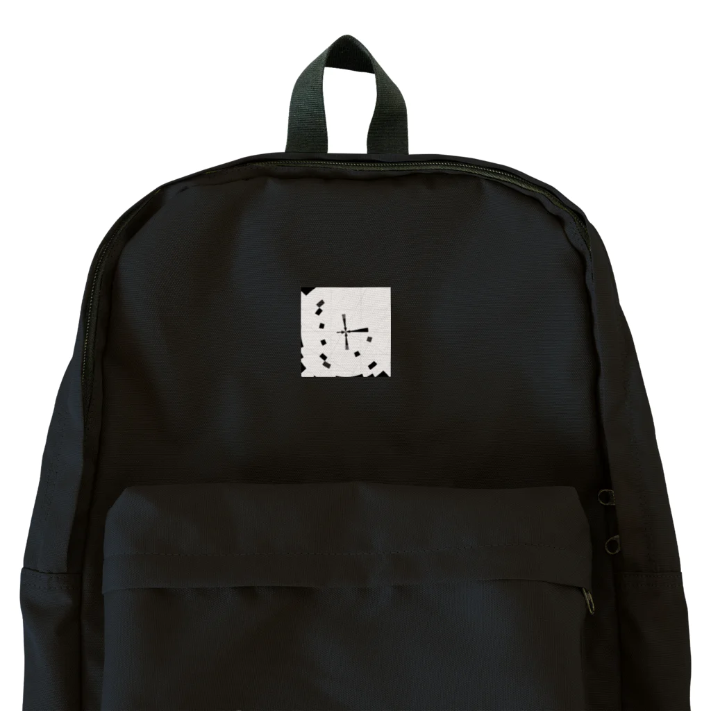 名前の名前は名前ですの黒四角 Backpack