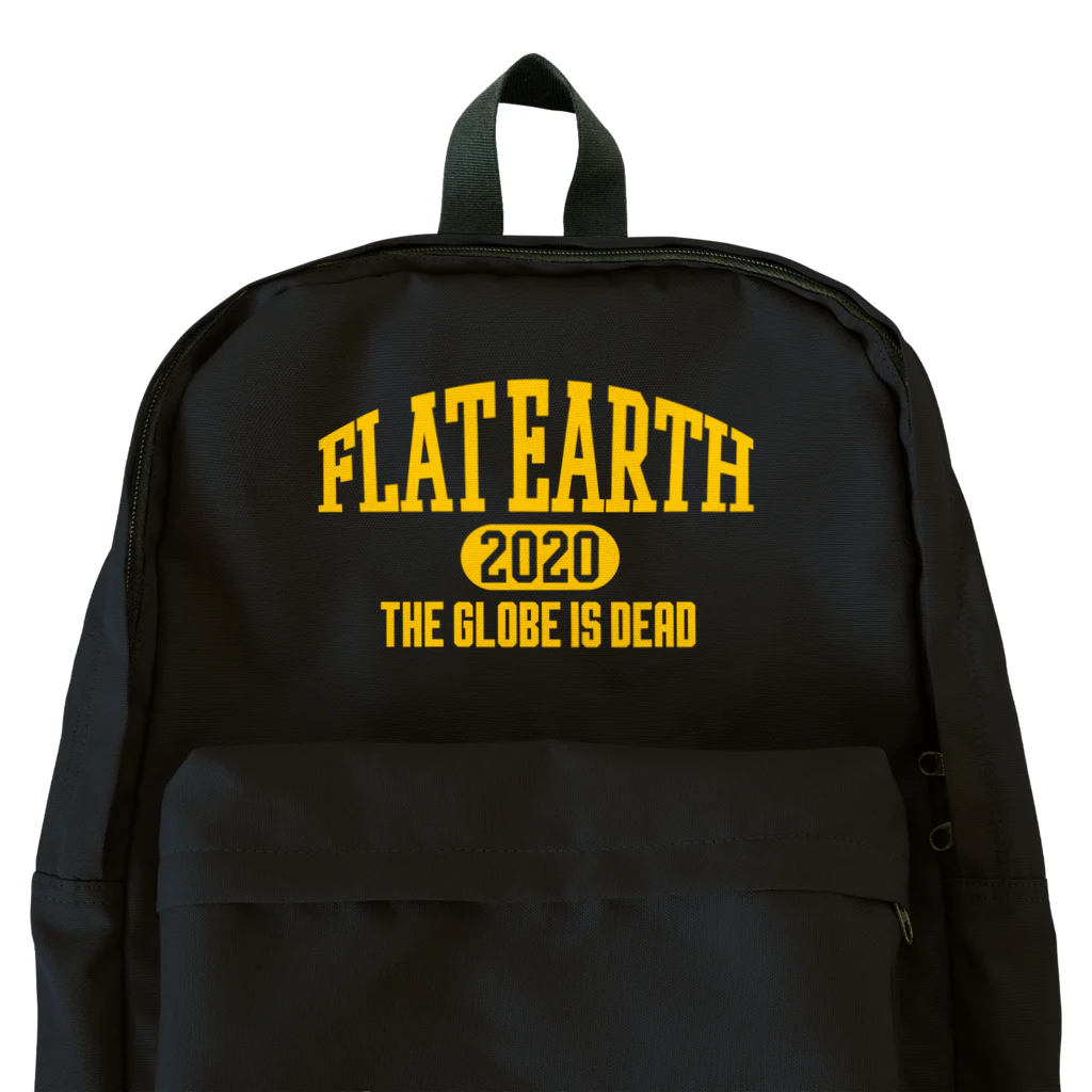 Mappila SHOPのカレッジ風(ミシガンカラー)　フラットアース FLATEARTH Backpack